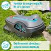 Gardena SILENO Life : Tondeuse Robot pour Surface de jusqu&rsquo;à 1000 m², Fonction Easy-Passage, pentes jusqu&rsquo;à 35%, Silencieux, Version FR/NL (15102-26)