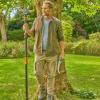 Gardena StarCut Pro L Set, taille-arbres et arbustes, avec scie et adaptateur, télescopique, coupe en dérivation, portée de 175 à 400 cm, pour branches jusqu&rsquo;à 32 mm (12082-20)(Longueur: 175 – 400 cm)