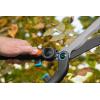 Gardena Taille-Haies EasyCut Ciseaux de Jardin légers pour la Coupe de Haies et de buissons, 20 cm, Lames avec revêtement Anti-adhérant, poignée en Plastique Ergonomique (12301-20)(Longueur de lame: 23cm | boîte de vitesses à deux étages)