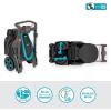 Gardena Tondeuse à Gazon sans Fil PowerMax Duo 46/36V Solo: Technologie DuoBlade, Largeur de Coupe 46 cm, Compatible Power for All, Design Ergonomique (14646-55)(Set (avec 2 batteries de 4 0 Ah)