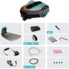 Gardena Tondeuse Robot Smart SILENO Life 1000 m² Set: Technologie Lona IA innovante, réglage Via Application, SensorControl, pour pentes 35% Max, passerelle Smart, FR-Version (19702-66)(600m2)