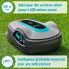Gardena Tondeuse Robot Smart SILENO Life 1000 m² Set: Technologie Lona IA innovante, réglage Via Application, SensorControl, pour pentes 35% Max, passerelle Smart, FR-Version (19702-66)(500m2)