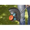 Gardena coupe-bordures sur batterie SmallCut Li-23R : coupe-gazon, diamètre de coupe de 230 mm, lame en plastique durée, batterie li-ions (9822-20)(Diamètre de coupe 300 mm|40V/2 6Ah (avec Batterie))