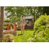 Gardena kit Liano Xtreme 1/2 pouce, 10 m: Tuyau d’arrosage textile extrêmement robuste, pour robinets d’eau intérieurs, avec intérieur en PVC, léger, résistant aux intempéries (18460-20)