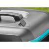 Gardena tondeuse à gazon électrique PowerMax 37/1800 G2: Tondeuse <500 m², puissance 1 800 W, largeur coupe 37 cm, volume bac 45 l, hauteur 35–65 mm, poignée ErgoTec Plus, rabattable (14637-20)