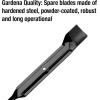 Lame de rechange Gardena : lame de tondeuse à gazon pour tondeuses électriques PowerMax 1400/32 et 34E, coupe de précision pour d&rsquo;excellents résultats de coupe, accessoires d&rsquo;origine Gardena (4101-20)(pour réf. 4033/4073/5032)