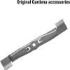 Lame de rechange de Gardena : lame pour tondeuse électrique PowerMax 36 E, revêtement par poudre, accessoires d&rsquo;origine Gardena (4081-20)