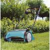 Scarificateur électrique EVC 1000 Gardena : aérateur de pelouse avec largeur de travail 30 cm, 1000 W, surface de gazon jusqu&rsquo;à 1000 m², levier de réglage, guidon divisible (4068-20), Standard(Démousseur)