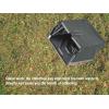 Scarificateur électrique EVC 1000 Gardena : aérateur de pelouse avec largeur de travail 30 cm, 1000 W, surface de gazon jusqu&rsquo;à 1000 m², levier de réglage, guidon divisible (4068-20), Standard(Sac de ramassage)