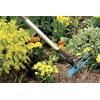 Serfouette Combisystem de Gardena : houe avec lame droite, 2 dents, largeur de travail 7,5 cm, en acier de haute qualité, revêtement Duroplast (3218-20)(7 5 cm)