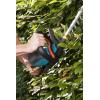 Taille-haies électrique EasyCut 500/55 de Gardena : taille-haies électrique avec moteur de 500 W, 55 cm de longueur de lame, écartement des dents de 18 mm, butée de protection (9832-20)(Longueur de lame: 50 cm | 550 W)