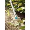 Taille-haies électrique EasyCut 500/55 de Gardena : taille-haies électrique avec moteur de 500 W, 55 cm de longueur de lame, écartement des dents de 18 mm, butée de protection (9832-20)(Longueur de lame: 50 cm | 550 W)