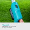 Taille-haies sans fil télescopique THS 42/18 V P4A Gardena, sans batterie : Taille-haies d&rsquo;une portée maximale de 3 m, longueur de la lame 42 cm, tête de coupe inclinable (14732-55)(sans batterie)