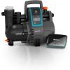 GARDENA Kit Smart Pressure Pump: Pompe d&rsquo;arrosage de surface 5000/5 à Commande Par App/Tablette, avec Passerelle Smart Gateway, Débit 5 000 L/H, Protection Contre le Fonctionnement à Sec (19106-20)(jusqu&rsquo;à 5000 l/h – commande par app+Gateway)