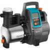 GARDENA Kit Smart Pressure Pump: Pompe d&rsquo;arrosage de surface 5000/5 à Commande Par App/Tablette, avec Passerelle Smart Gateway, Débit 5 000 L/H, Protection Contre le Fonctionnement à Sec (19106-20)(jusqu&rsquo;à 6000 l/h)