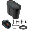 Gardena Aquabloom Solution d’arrosage Automatique Solaire avec réserve d&rsquo;eau: jusqu&rsquo;à 20 Plantes pour terrasse ou Balcon, arrosage Goutte à Goutte, 14 programmes d&rsquo;arrosage (13301-20)(N.d.)