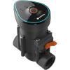 Gardena Boîtier de commande Bluetooth 9 V : Boîtier de commande pour arrosage automatique et fiable, configurable via appli Bluetooth, sans câble (01287-20)(Electrovanne programmable 1&Prime; 9V Bluetooth)