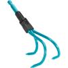 Gardena Butteur-rayonneur Combisystem: soc robuste avec une largeur de travail de 16 cm, accessoire idéal pour le buttage de pommes de terre et de légumes, compatible avec tous les manches (3118-20)(Griffe piocheuse (9 cm))