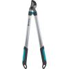 Gardena Coupe-Branches EasyCut 680 A : cisailles à Enclume pour la Coupe de Bois Dur et Sec, Anti-adhésif, poignée ErgoTec (12004-20)(Noir  Argent  Bleu Turquoise)