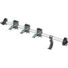 Gardena Device Holder Plus: Support Mural pour Outils ménagers et de Jardin, 78 cm de Large, Max 60 kg, Peu encombrant, Extensible de manière Flexible, Peut être équipé Individuellement (3509-20)