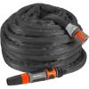 Gardena Liano Rangement de tuyau TapFix: Permet de ranger un tuyau Liano jusqu’à 20 m, montage sans vis, résistant aux UV et au gel, compatible avec filetage G 1, G 3/4 et G ½ pouces (18590-20)(20m + lance)