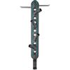 Gardena combisystem tool strip Flex : système d&rsquo;organisation pour outils de maison et de jardin, avec fiches individuelles, en matériau recyclé, extensible, peut être équipé individuellement (3505-20)(anthracite  turquoise)