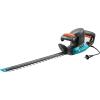 Taille-haies électrique EasyCut 500/55 de Gardena : taille-haies électrique avec moteur de 500 W, 55 cm de longueur de lame, écartement des dents de 18 mm, butée de protection (9832-20)(Longueur de lame: 45 cm | 420 W)