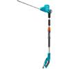 Taille-haies sur perche THS 500/48 sans batterie de Gardena : taille-haies 500 W, 3,5 m de portée, tête inclinable et manche télescopique, lame de 48 cm, butée de protection (8883-20)(Jusqu&rsquo;à 3 5 m)