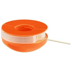 Cassette de fil de coupe complète de Gardena : bobine de fil de rechange pour tondeuse turbo n° d&rsquo;art. 2540 et tondeuses sur batterie V 12 (5370-20)