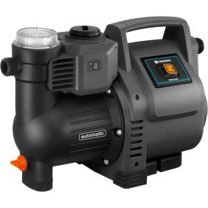 GARDENA Kit Smart Pressure Pump: Pompe d&rsquo;arrosage de surface 5000/5 à Commande Par App/Tablette, avec Passerelle Smart Gateway, Débit 5 000 L/H, Protection Contre le Fonctionnement à Sec (19106-20)(jusqu&rsquo;à 3500 l/h)