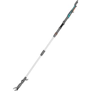 Gardena Cisaille à Arbres télescopique sans Fil HighCut 250/18V P4A Kit prêt à l’emploi :Ébrancheurs avec Manche télescopique pour Branches jusqu&rsquo;à 4 m de Haut, tête de Coupe pivotante (14774-20)(sans batterie)