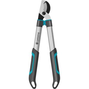 Gardena Ciseaux de succursale Premium 700b: Trade de dérivation pour la coupe douce et précise des plantes, des bras de profilé en aluminium à double courbe et stable (8710-20)(Bois Frais)