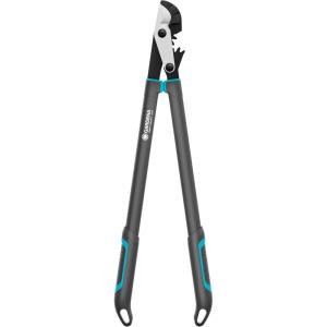 Gardena Ciseaux de succursale Premium 700b: Trade de dérivation pour la coupe douce et précise des plantes, des bras de profilé en aluminium à double courbe et stable (8710-20)(Bois Sec)
