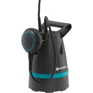 Gardena Pompe submersible eau claire 8600, Acier inoxydable, Noir, Bleu, jusqu&rsquo;à 8.600 l/h – Flotteur(jusqu&rsquo;à 8.600 l/h – Flotteur)