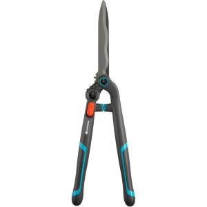 Gardena Taille-Haies EasyCut Ciseaux de Jardin légers pour la Coupe de Haies et de buissons, 20 cm, Lames avec revêtement Anti-adhérant, poignée en Plastique Ergonomique (12301-20)(Longueur de lame: 23cm | boîte de vitesses à deux étages)