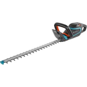 Gardena Taille-Haies EasyCut Li : Taille-buissons avec Batterie puissante de 14,4 V Li-ION, poignée ErgoTec et butée d&rsquo;arrêt (9836-20)(Longueur de lame: 60 cm | 40V/2 6Ah)