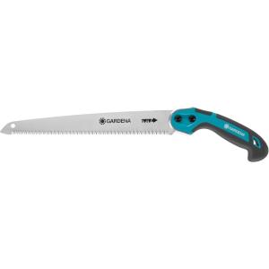 Scie arquée Combisystem 300 PP de Gardena : scie à branche pour des coupes de branches optimales, longueur de lame 315 mm, butée antidérapante, denture de précision avec affûtage des 2 côtés (8738-88)(295 mm)