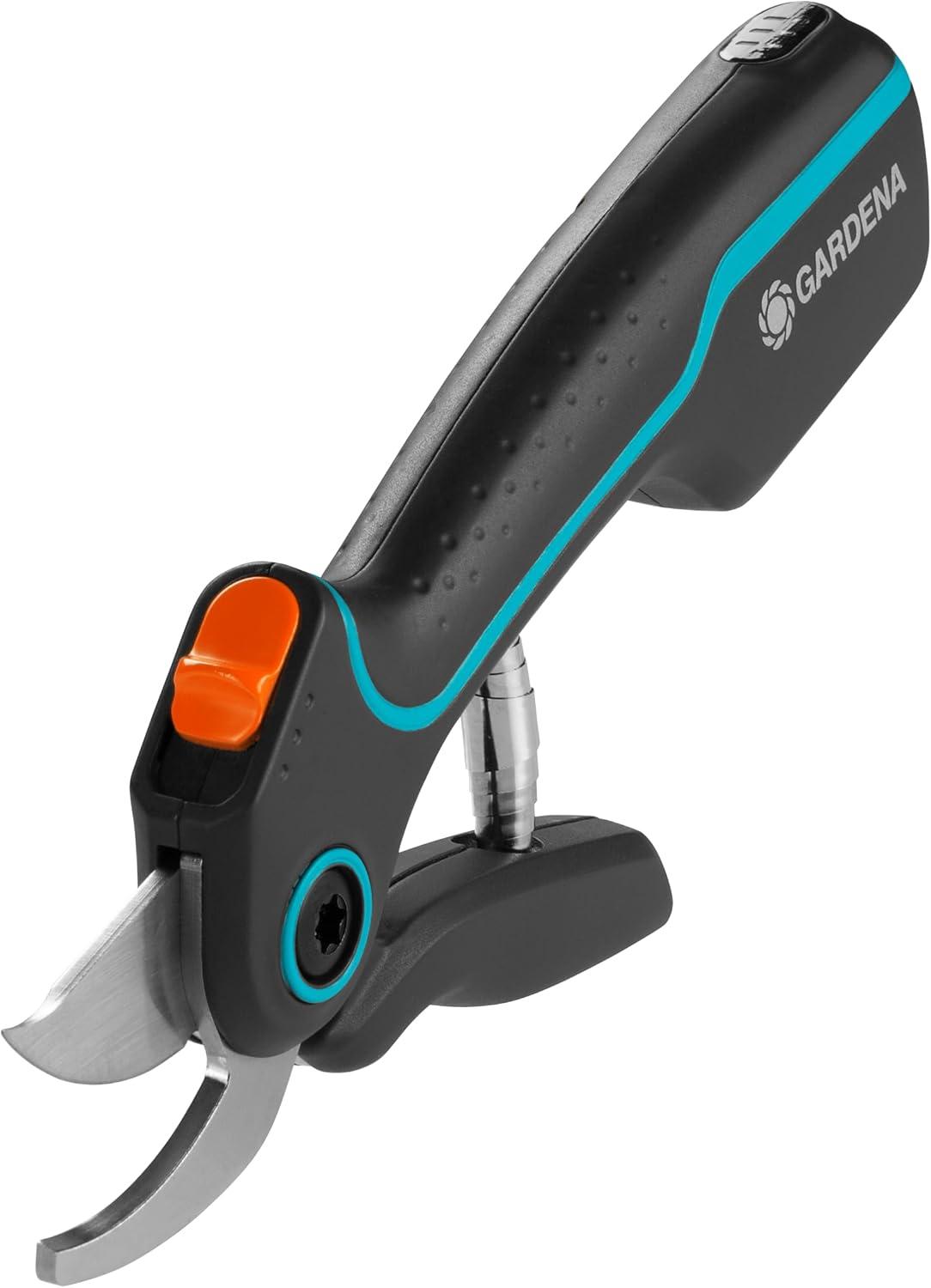 imageGARDENA AssistCut Scateur sans Fil avec Un Diamtre de Coupe de 25 mm pour Couper Facilement et sans Effort Les Branches Les Jeunes Pousses et Les Fleurs avec Cble de Recharge USBC 1222220
