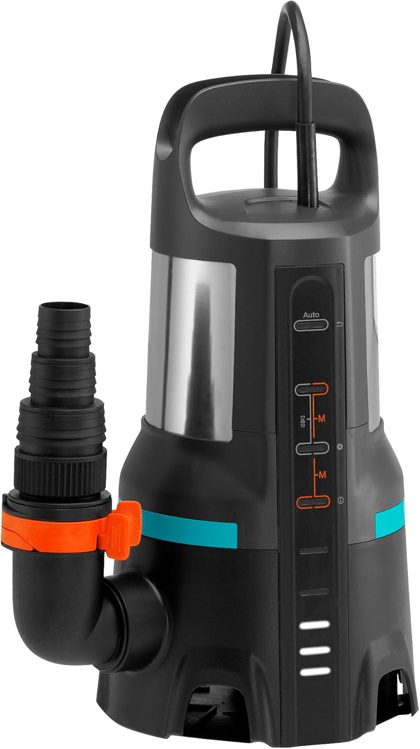 imageGardena Pompe vac subm pr eaux uses 20000 Aquasensor Pompe submersible dbit 20000 lh pr part salet 35 mm tech Aquasensor innovante 750 W 0904420Unique