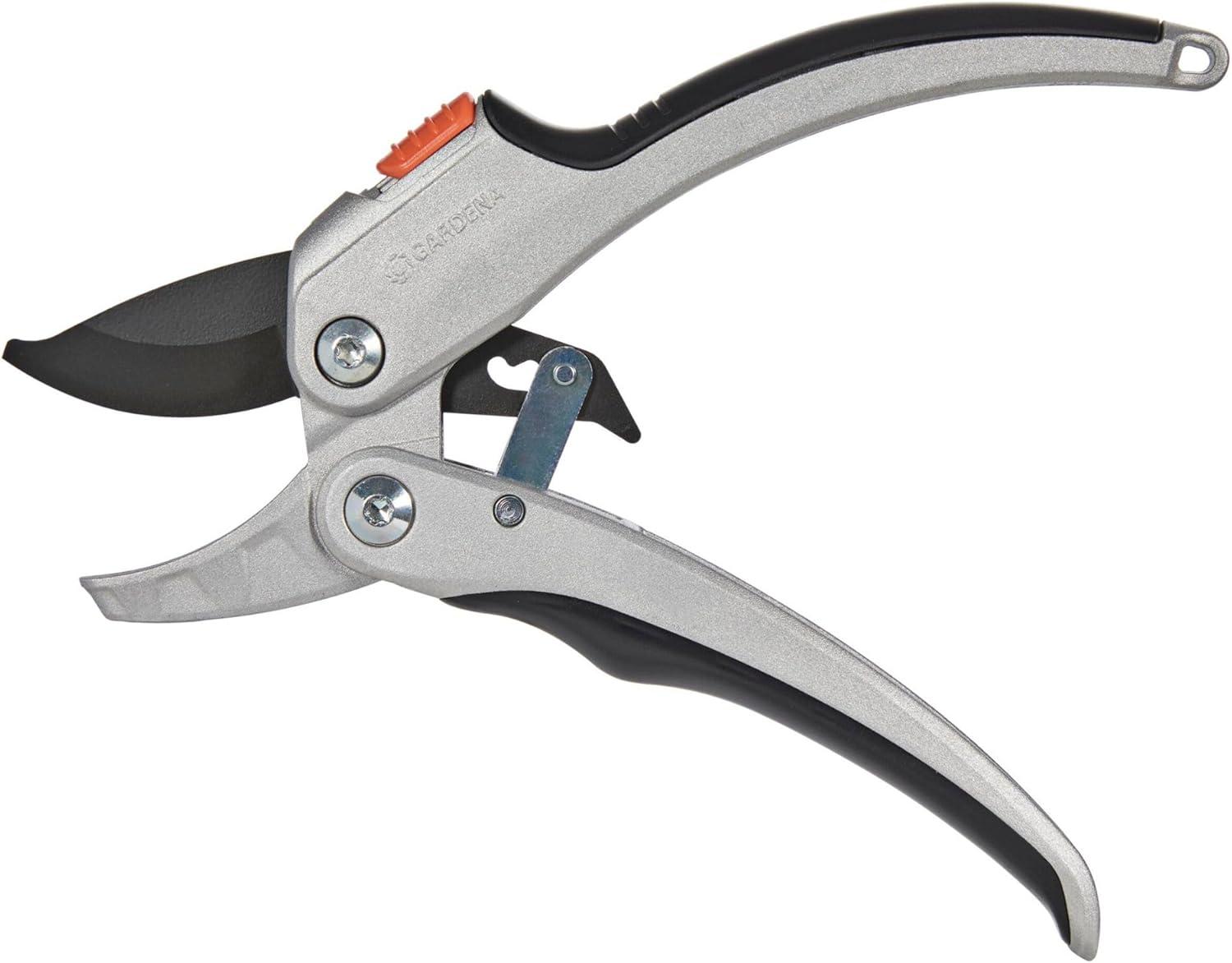 imageGardena Scateur enclume SmartCut Comfort de scateur robuste enclume pour le bois pais et sec jusqu 25 mm de diamtre avec deux positions de poigne et poignes en alu 879820Raclesve