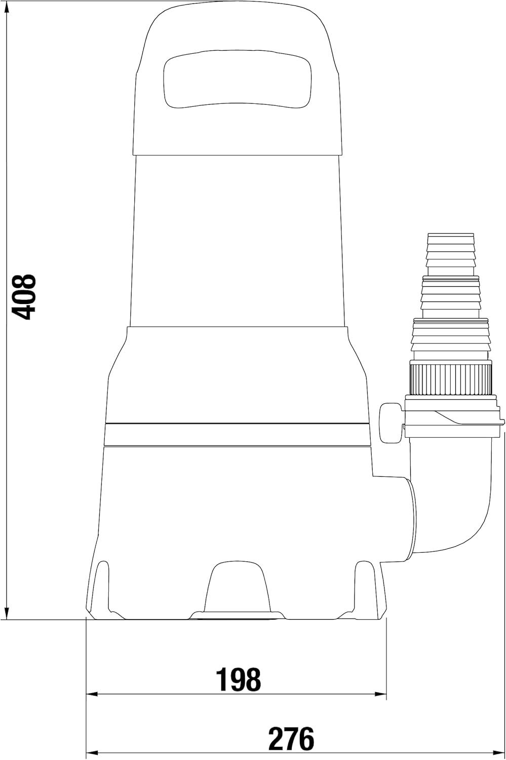 imagePpe dvac sub 25000 Gardena Ppe sub ac dbit 25 000 lh fonc auto comr flot ac fonction continu partic salet 38 mmsys rac rapide 1 100 W 904620