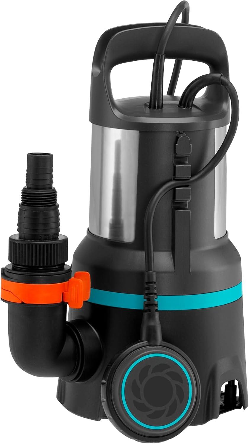 imagePpe vac sub eau us 16000 Gardena Ppe sub ac dbit 16 000 lh foncti autocommut flottant ac fonction continu sys rac rapide 450 W 904220
