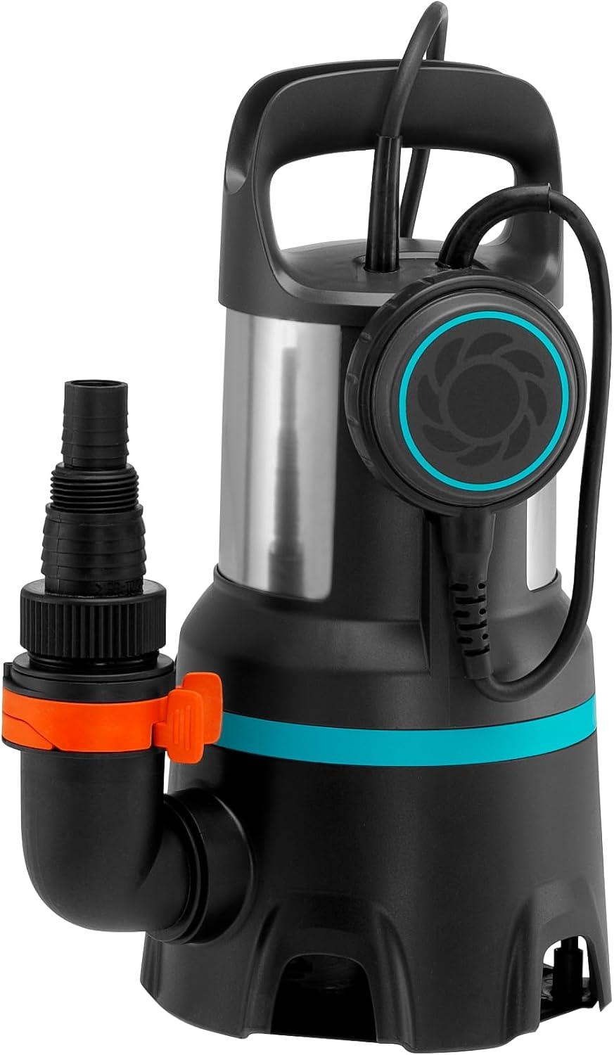 imagePpe vac sub eau us 16000 Gardena Ppe sub ac dbit 16 000 lh foncti autocommut flottant ac fonction continu sys rac rapide 450 W 904220