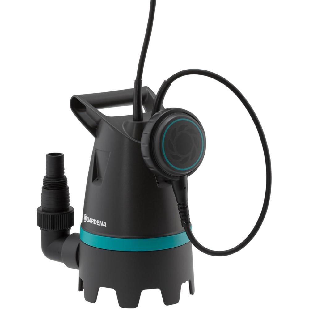 imageGardena Pompe submersible pour eaux uses 10500 Basic Pompe submersible dbit de 10 500 lh Interrupteur flotteur rglable avec fonction de fonctionnement continu 900847