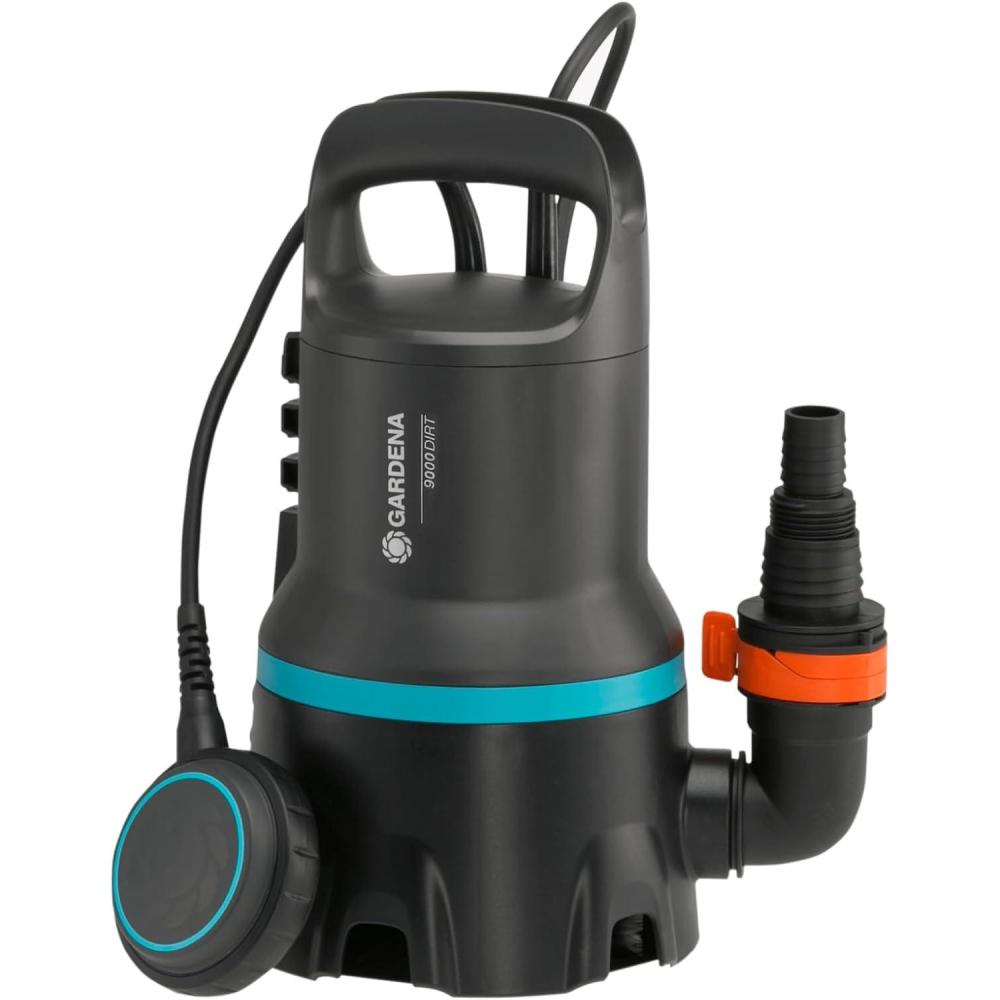 imagePe vac sub 9000 Gardena Ppe sub ac dbit 9 000 lh fonct auto com flot ac fonction continu partic salet 25 mmsyst rac rapide 300 W 904020