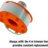 Bobine de rechange de Gardena : bobine remplaçable pour coupe-bordures turbo/coupe-bordures n° d&rsquo;art. 2404 (5367-20)(One size)