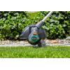 Coupe-bordures électrique PowerCut 650/28 Gardena : à cercle de coupe 280 mm, poignée télescopique réglable, tête de coupe pivotante et articulée, étrier de protection des plantes rabattable (9874-20)(Ø 28cm | 550W performance)