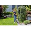 Coupe-bordures électrique PowerCut 650/28 Gardena : à cercle de coupe 280 mm, poignée télescopique réglable, tête de coupe pivotante et articulée, étrier de protection des plantes rabattable (9874-20)(Ø 28cm | 650W performance)