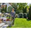 Coupe-bordures électrique PowerCut 650/28 Gardena : à cercle de coupe 280 mm, poignée télescopique réglable, tête de coupe pivotante et articulée, étrier de protection des plantes rabattable (9874-20)(Ø 28cm | 550W performance)