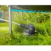 Coupe-bordures électrique PowerCut 650/28 Gardena : à cercle de coupe 280 mm, poignée télescopique réglable, tête de coupe pivotante et articulée, étrier de protection des plantes rabattable (9874-20)(Ø 28cm | 650W performance)